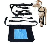 Apron For Goats Canvas Anti Breeding 10.63x9.06in Adjustable Strap Clothing | Sheep Control Harness Animal Cover For Outdoor Farm 10.63x9.06inch Pasture Barn Backyard Livestock Cattle Cow Animal