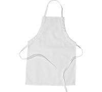 Apron, size 43x61 cm, white, 1 pc