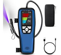 Aprvtio ALD-200 Détecteur de Fuite de Réfrigérant, Détecteur de Fuite de Fréon, Détecteur de Fuite Climatisation Automobile pour R32 R454B R134A R410A R22 R1234YF R600a R290 CFC HCFC HFC HCs HFOs