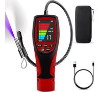 Aprvtio ALD-200 Pro Détecteur de fuites de réfrigérant Professionnel,détecteur de fuites de fréon A2L avec Une sensibilité de 0,14 oz/an,détecteur de fuites à diode chauffée pour R32 R454B R600a R290