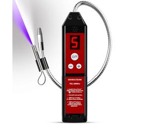 Aprvtio WJL-6000 PRO Détecteur De Fuite De Fréon avec LUMIÈRE LED, Détecteur De Fuite De Réfrigérant, Détecteur De Fuite d'Halogène Testeur HVAC Air Condition R22 R410A R134A CFC HCFCs Indicateur Hfcs