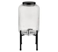 APS 10450 Industrial Distributeur de boissons 7 l avec robinet en acier inoxydable et tapis antidérapant en silicone 7 l