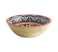 APS 1052 Mango Bol en bois de manguier avec revêtement intérieur en résine époxy Ø 24 cm 1,1 l