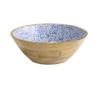 APS 1054 Mango Bol en bois de manguier avec revêtement intérieur en résine époxy Ø 30 cm 3 l