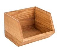 APS 11728 Boîte de Buffet, 17,5 x 15,5 cm, H : 12,5 cm Bois de chêne, huilé