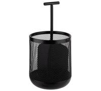 APS Germany Récipient à couverts Dart APS 11755 métal 3 compartiments Ø12×H25 cm noir