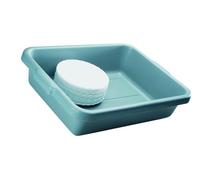 APS 11950 Bac, saladier universel, saladier, polypropylène, 20 litres, 55 x 42 x 14 cm, gris