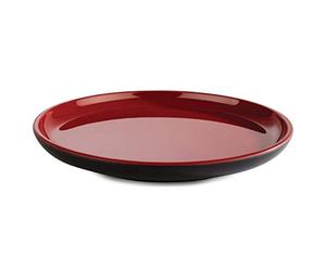 APS 15425 Assiette ASIA PLUS, Ø 16 cm, hauteur 2 cm, mélamine, blanc