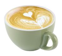 APS 16007 Tasse à cappuccino verte Ø 10,5 cm, hauteur 6,5 cm, 300 ml, Vert