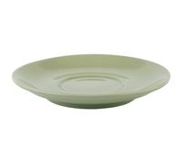 APS Soucoupe à cappuccino 16016 - Vert - Diamètre : 15,5 cm - Hauteur : 2,5 cm
