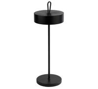 APS 17005 "CLEO Lampe de table sans fil USB-C avec température et luminosité réglables, protection contre les éclaboussures IP 54, avec station d'accueil et télécommande, Noir