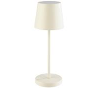 APS 17025 « MERLE MINI » Lampe de table sans fil USB-C, température de couleur et luminosité réglables, protection contre les éclaboussures d’eau IP 54, avec station d’accueil et télécommande, blanc