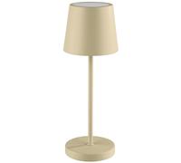 APS 17030 « MERLE MINI » Lampe de table sans fil USB-C, température de couleur et luminosité réglables, protection contre les éclaboussures d’eau IP 54, avec station d’accueil et télécommande, couleur