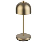 APS 17050 « JOSEF Mini » Lampe de table sans fil USB-C, température de couleur et luminosité réglables, protection contre les éclaboussures d’eau IP 54, avec station d’accueil et télécommande, champag