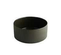 APS 19081 Bol THE GRID - Porcelaine mud (marron), Ø 23 cm, 2,5 litres