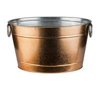 APS 30131 Plateau vintage en acier inoxydable 13,5 cm de largeur 26 cm de longueur 1,5 cm de hauteur