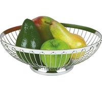 APS Brot-/Obstkorb oval Edelstahl 28x21x9,5cm