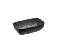 APS 30508 GN 1/4 FROSTFIRE Bol en aluminium avec revêtement anti-adhésif Noir/argenté 26,5 x 16,2 cm Hauteur 7,5 cm 2 l