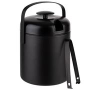 APS Germany Seau à glace 36016 Diamètre 14 cm Hauteur 22 cm 1,3 L Noir