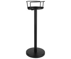 APS 36118 Support pour seau à vin/champagne, noir mat, diamètre intérieur du bol 21 cm, hauteur 73 cm