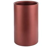 APS 36125 Rafraîchisseur de bouteilles à double paroi pour bouteilles de diamètre max. 10 cm, rouge cuivré Ø 12 cm, hauteur 20 cm