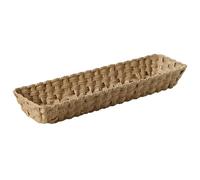APS 40365 Panier GN 2/4 TWIRL - polypropylène brun, 53 x 16,2 cm, système GN