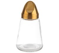 APS 40516 Distributeur à goûter en verre, couvercle à visser en acier inoxydable, Ø 8,5 cm, hauteur 15,5 cm