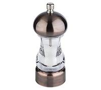 APS 40552 Moulin à sel COPPER - Moulin à épices aspect cuivre, broyeur en acier carbone, degré de mouture réglable en continu - Dimensions : 6 x 6 cm/Hauteur : 15 cm