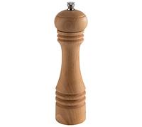 APS 40572 Moulin à poivre en bois de hêtre, broyeur en céramique, Ø 6 cm, hauteur 23 cm
