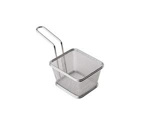 APS 40620 Panier à Friture Miniature en Acier Inoxydable, 10 x 8,5 x 6,5 cm