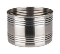 APS 40659 Snackcan, Ø 12 cm, hauteur 8 cm, 0,8 l, acier inoxydable, mat