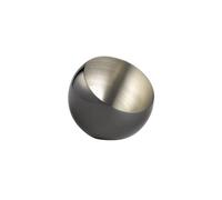 APS 40772 SPHERE Lot de 3 bols en acier inoxydable aspect bronze Ø 8 cm Hauteur 7 cm 0,1 l