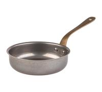 APS 40783 Marmite/casserole "SNACKHOLDER", Acier inoxydable, Ø 14 cm, Hauteur 4 cm, 0,4 litre, Aspect inox antique
