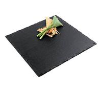 APS 41585 - Plat carré 30 x 30 x 30 cm/Ardoise