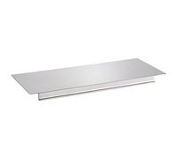 APS 47 assiettes de service et de gâteau, 40 x 16 cm, hauteur 2,5 cm, en acier inoxydable 18/10, fabriquées en Allemagne