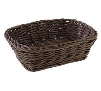 APS 50631 Panier « PROFI LINE », 19 x 13 cm, hauteur 6 cm, polypropylène, marron