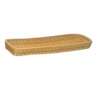 APS 50905 Panier « PROFI LINE », 40 x 30 cm, hauteur 5 cm, polypropylène, format boulangerie, beige