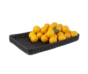 APS 50918 PROFI-LINE Panier à pâtisserie en polypropylène Noir 60 cm x 40 cm x 5 cm