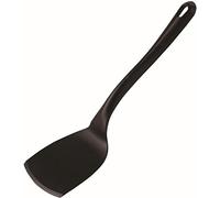 APS 603 Spatule/spatule à rôtir, 11,5 x 9,5 cm, manche 23 cm, polyamide, résistante à la chaleur jusqu'à 220 °C, noire