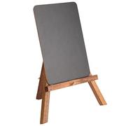 APS 71531 Mini chevalet 2 pièces avec support en bois d'acacia 19,5 x 15 x 24 cm