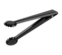 APS 75855 Pince à Glaçons Miroir avec Clip de Fixation Acier Inoxydable Gunmetal