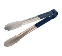 APS 75868 Pince universelle en acier inoxydable 30 cm, Argenté/Bleu.