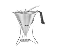 APS 77338 Entonnoir de pâtisserie, acier inoxydable et plastique, Ø 19 x 22 cm, 1,9 l