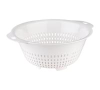 APS 786 Passoire de cuisine Ø 27,5 cm, hauteur 12 cm, passoire à pâtes, passoire avec poignées ergonomiques, blanc