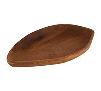 APS 790 Plat de service en bois d'acacia huilé 16,5 x 9 x 2 cm