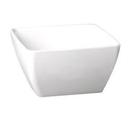 APS 79008 Friendly Bowl Bol 25 x 25 cm, hauteur 12 cm, blanc, fabriqué en plastique usagé, fabriqué en Allemagne