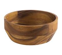 APS 794 ACACIA Bol en bois d'acacia pour collations, fruits, salade et co 21 x 8 cm