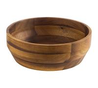 APS 795 ACACIA Bol en bois d'acacia pour collations, fruits, salade et co 25 x 8,50 cm