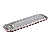 APS 80028 GN 2/4 couvercle de transport, joint en silicone, poignée encastrée et trou pour éviter le vide, ne convient pas aux fours mixtes.