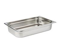 APS Germany Récipient GN 1/1 APS 81104 en acier inoxydable 32,5 x 53 cm Prof. 100 mm 13,25 L